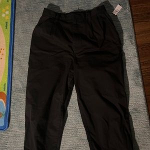Gap black khaki pants size 10 tall